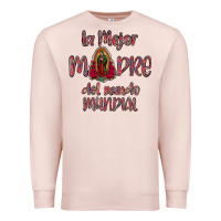 Pale Pink La mejor Madre Del Mundo Mundial Premium Sweatshirt - Bettercallsaul