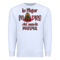White La mejor Madre Del Mundo Mundial Premium Sweatshirt - Bettercallsaul