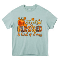 Arona thankful blessed and kind of a mess Heavy Core Tee - Zillion Design Studio