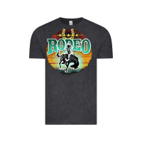 Vintage Black rodeo Vintage Tee - JahusDesignShop