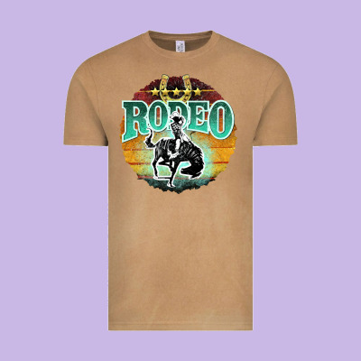 Rodeo Vintage Tee Designed By Jahusdesignshop