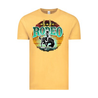Vintage Mustard rodeo Vintage Tee - JahusDesignShop