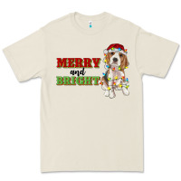Bone merry and bright beagle Premium Tee - RanaPortraitStore