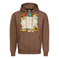 School Your Text Here Zipper Hoodie | Teevron