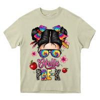 Mossy hello pre k Heavy Core Tee - texasbilliewilder