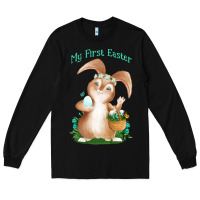 Black Babies First Easter Boys Long Sleeve Tee - Jasminsmagicworld