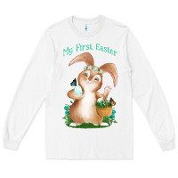 White Babies First Easter Boys Long Sleeve Tee - Jasminsmagicworld