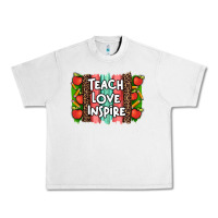 Lunar Rock teach love inspire brushstroke with  and pen leopard Urban Heavy Tee - Artiststas