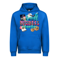 Cobalt Small Business Mama Urban Hoodie - CowGirlArtShop