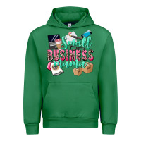 Emerald Small Business Mama Urban Hoodie - CowGirlArtShop