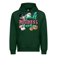 Forest Green Small Business Mama Urban Hoodie - CowGirlArtShop
