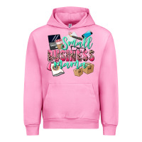 Fuchsia Pink Small Business Mama Urban Hoodie - CowGirlArtShop