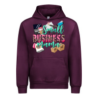 Mauve Wine Small Business Mama Urban Hoodie - CowGirlArtShop