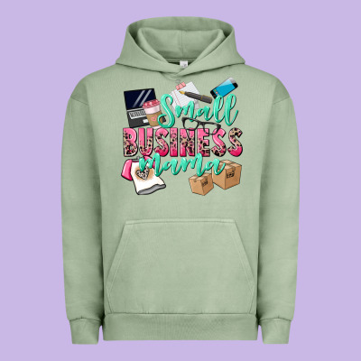 Small Business Mama Urban Hoodie Designed By Cowgirlartshop