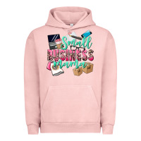 Pigment Salmon Small Business Mama Urban Hoodie - CowGirlArtShop