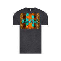 Vintage Black thankful brushstrokes Vintage Tee - AdoDesignShop