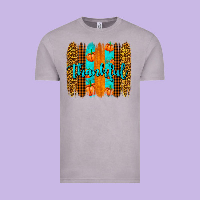Thankful Brushstrokes Vintage Tee Designed By Adodesignshop