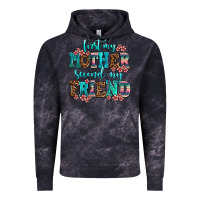 Cloud Black first my mother second my friend Vintage Hoodie - AdoDesignShop
