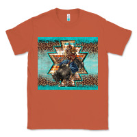 Copper western rodeo bullfighter Aztec leopard turquoise Classic Tee - BarkalooDesign