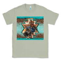 Matcha western rodeo bullfighter Aztec leopard turquoise Classic Tee - BarkalooDesign