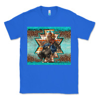 True Royal western rodeo bullfighter Aztec leopard turquoise Classic Tee - BarkalooDesign