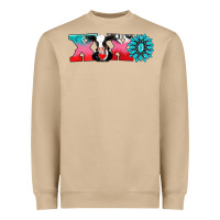 Mushroom xoxo with cow Heavyweight Sweatshirt - AdoDesignShop