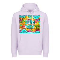 Lilac summer Premium Hoodie - NancyCooperArtShop