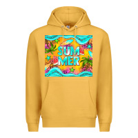 Mustard summer Premium Hoodie - NancyCooperArtShop