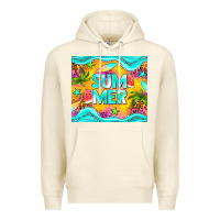 Sandshell summer Premium Hoodie - NancyCooperArtShop
