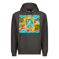 Smoke summer Premium Hoodie - NancyCooperArtShop