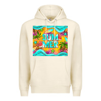 Tofu summer Premium Hoodie - NancyCooperArtShop