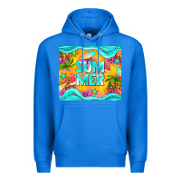 True Royal summer Premium Hoodie - NancyCooperArtShop