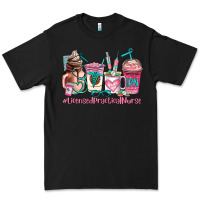 Black licensed practical nurse  coffee cup Premium Tee - AdoDesignShop