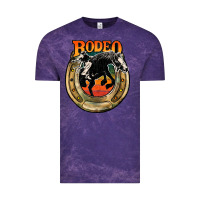 Cloud Purple rodeo Vintage Tee - JahusDesignShop