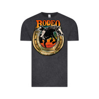 Vintage Black rodeo Vintage Tee - JahusDesignShop