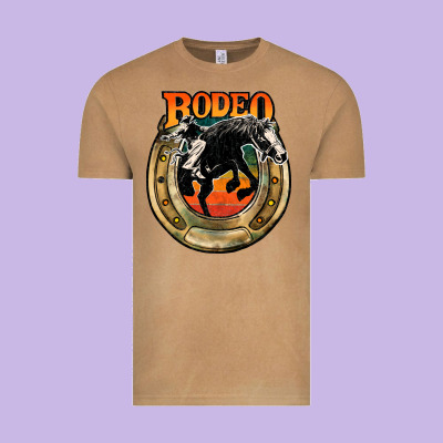 Rodeo Vintage Tee Designed By Jahusdesignshop