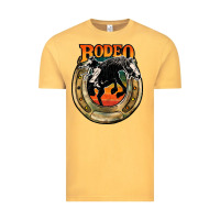 Vintage Mustard rodeo Vintage Tee - JahusDesignShop