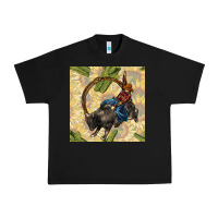 Black rodeo seamless pattern Urban Heavy Tee - BundleAndBundleShop