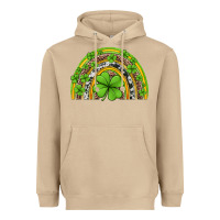 Mushroom western st patricks rainbow Heavyweight Hoodie - Jasminsmagicworld