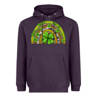 Plum western st patricks rainbow Heavyweight Hoodie - Jasminsmagicworld