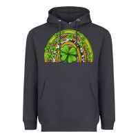 Smoke western st patricks rainbow Heavyweight Hoodie - Jasminsmagicworld