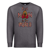 Charcoal Heather Best Mom in the World Premium Sweatshirt - Bettercallsaul