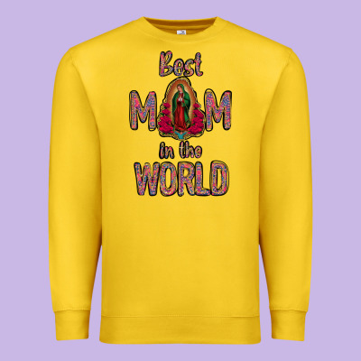 Best Mom In The World Premium Sweatshirt Designed By Bettercallsaul