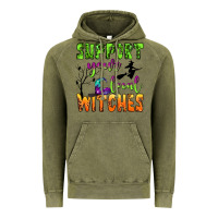 Vintage Olive support your local witches Vintage Hoodie - BundleAndBundleShop