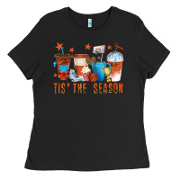 Black basketball tisthe season coffee cups Ladies Tee - texasbilliewilder