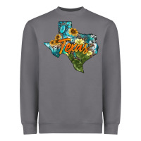 Storm western texas map Heavyweight Sweatshirt - AdoDesignShop