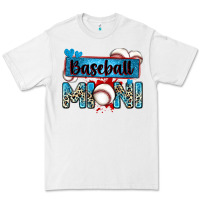 White baseball mini with leopard Premium Tee - Zillion Design Studio