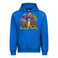 Cobalt One hip lunch lady Easter Day Urban Hoodie - HowdyJamesFarm