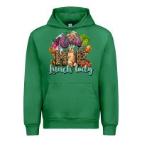 Emerald One hip lunch lady Easter Day Urban Hoodie - HowdyJamesFarm