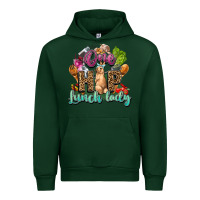 Foreset Green One hip lunch lady Easter Day Urban Hoodie - HowdyJamesFarm
